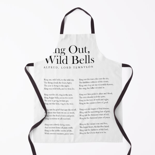 Item preview, Ring Out, Wild Bells - Alfred, Lord Tennyson Poem - Literature - Typography Print 1 designed and sold by Studio Grafiikka.