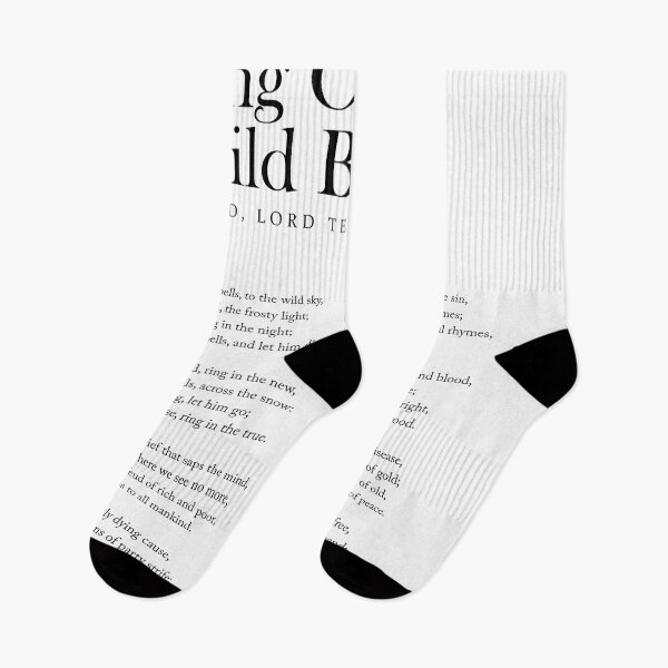 Item preview, Ring Out, Wild Bells - Alfred, Lord Tennyson Poem - Literature - Typography Print 1 designed and sold by Studio Grafiikka.