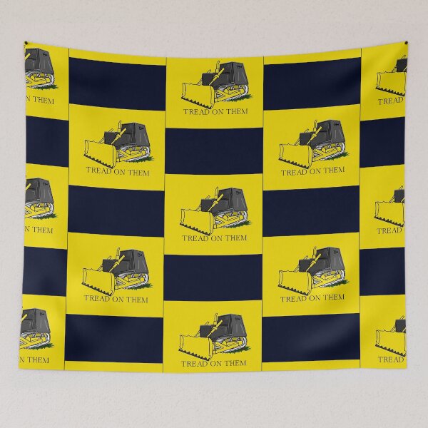 Item preview, Marvin Heemeyer Tread on them, Killdozer Tapestry  designed and sold by albau789.