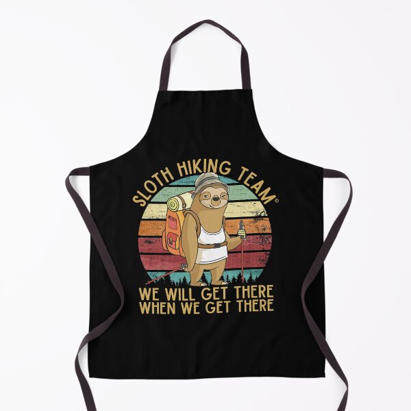 Item preview, Sloth Hiking Team - We will get there, when we get there, Funny Vintage designed and sold by albau789.