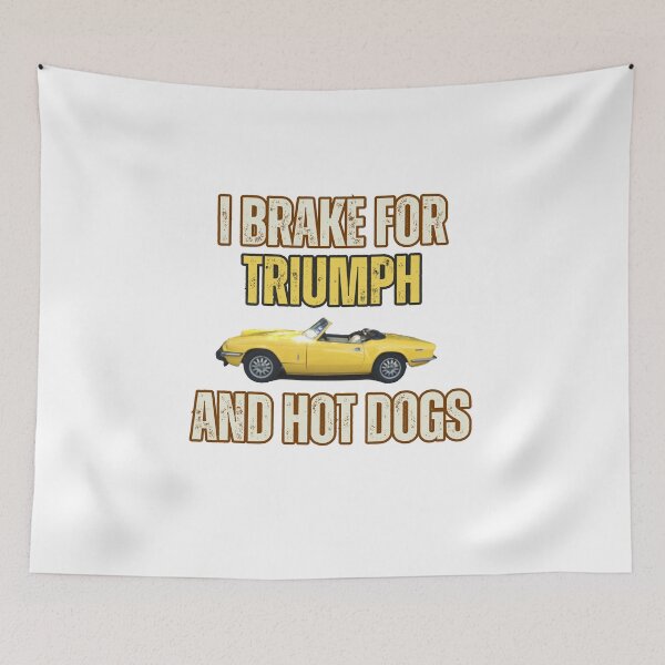 Item preview, I brake for Triumph Spitfire designed and sold by MariaFrancisco.
