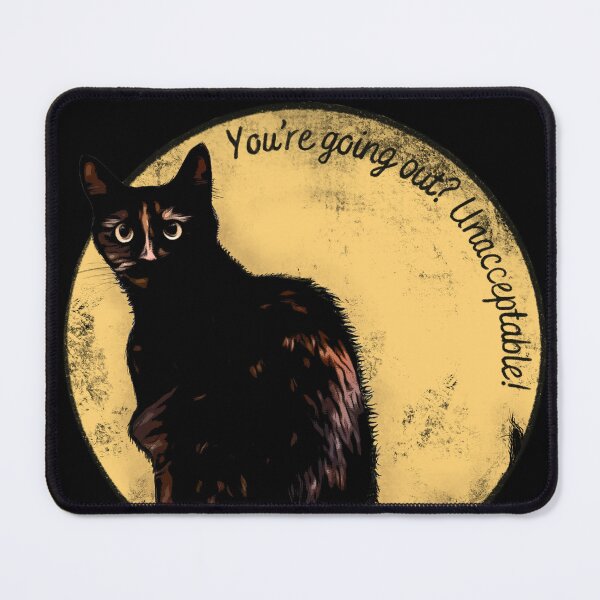 Item preview, Outraged Kitty - You’re Going Out? Unacceptable! designed and sold by AshandOakArt.