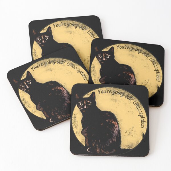 Item preview, Outraged Kitty - You’re Going Out? Unacceptable! designed and sold by AshandOakArt.