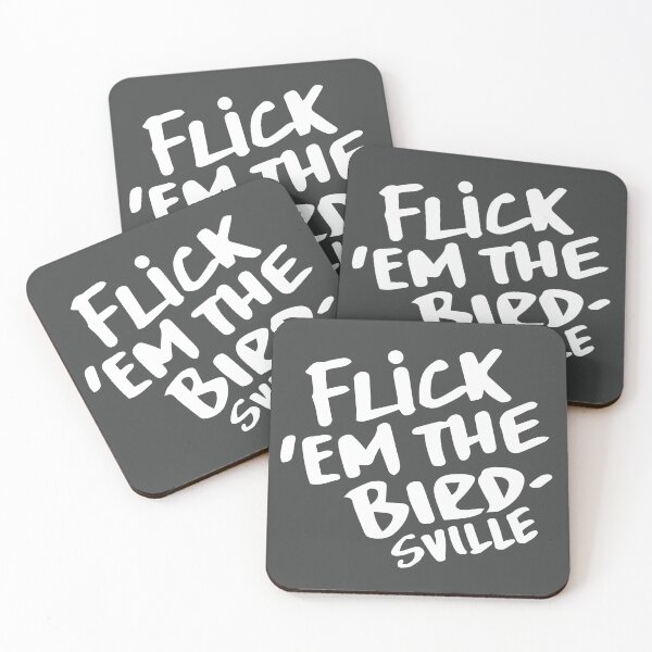 Item preview, Flick Em The Birdsville White designed and sold by DuckSoupShop.