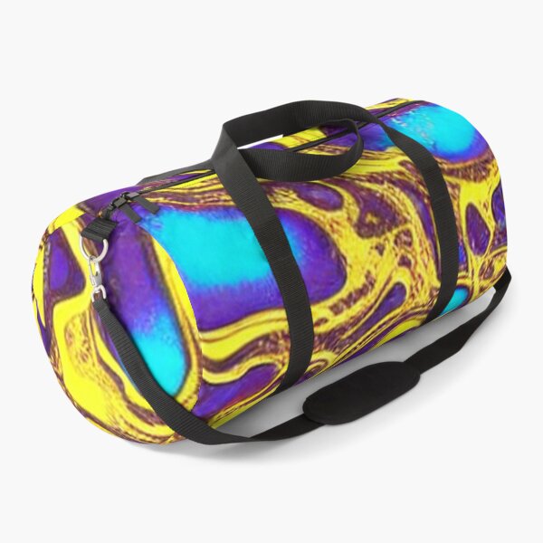 Item preview, Abstract Colorful Liquid Metal Gold and Blue designed and sold by calibrit.