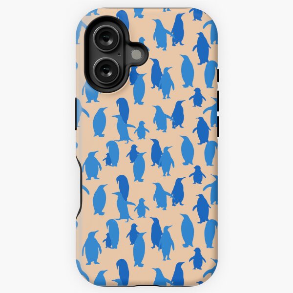 Penguins at Sunset Summer Tranquil Aesthetic Pattern iPhone Tough Case