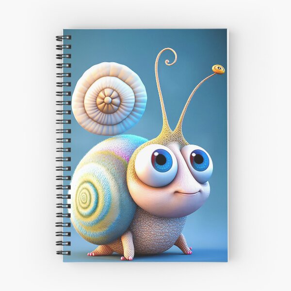 Artikelvorschau, AI Painting, Eine süße, schöne Babyschnecke entworfen und verkauft von SceneryStudio.