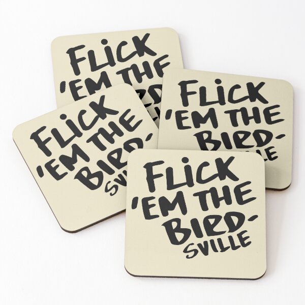 Item preview, Flick Em The Birdsville Black designed and sold by DuckSoupShop.