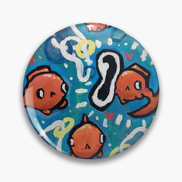 Item preview, Goldfish Painting designed and sold by the-cyan-tiger.