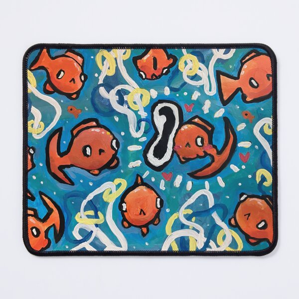 Item preview, Goldfish Painting designed and sold by the-cyan-tiger.