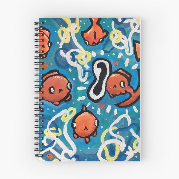 Item preview, Goldfish Painting designed and sold by the-cyan-tiger.