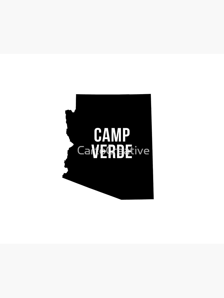 "Camp Verde, Arizona Silhouette" Poster for Sale by CartoCreative
