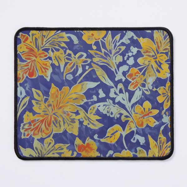 Item preview, Tropical flower batik designed and sold by SriGem.