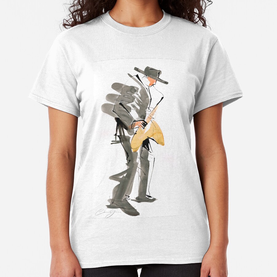 Musician Jazz Saxophone Classic T-Shirt
