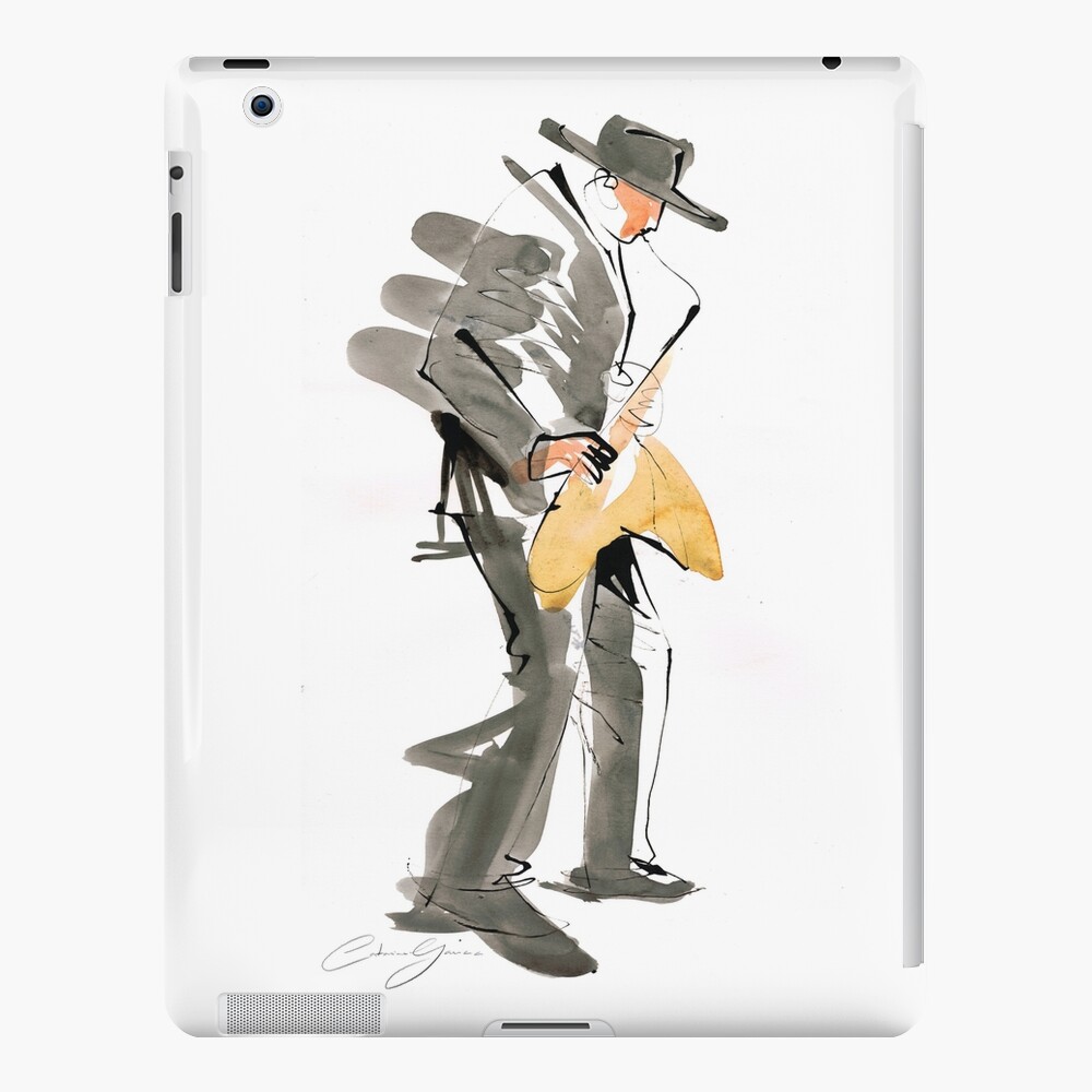Musician Jazz Saxophone iPad Case & Skin