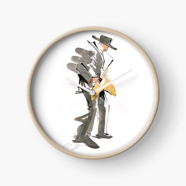 Musician Jazz Saxophone Clock