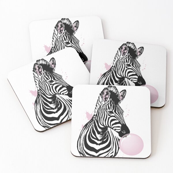 Item preview, Zebra with bubble gum. designed and sold by Marina Smorodinskaya.