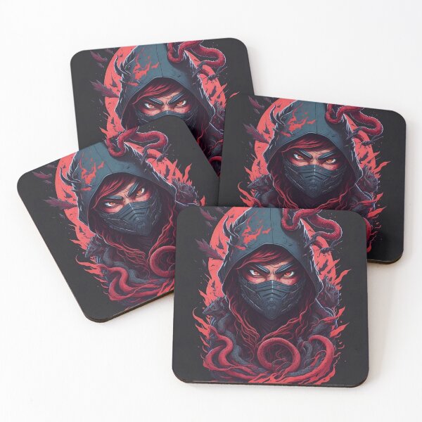 Item preview, The Scarlet Shadow: The Ninjutsu of the Crimson Serpents designed and sold by DinonestoPlace.
