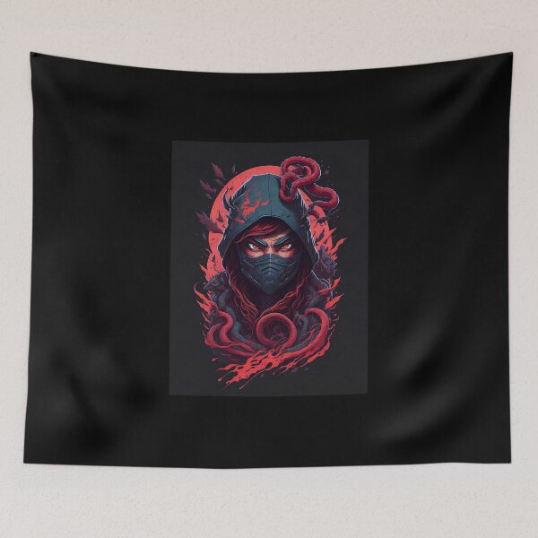 Item preview, The Scarlet Shadow: The Ninjutsu of the Crimson Serpents designed and sold by DinonestoPlace.