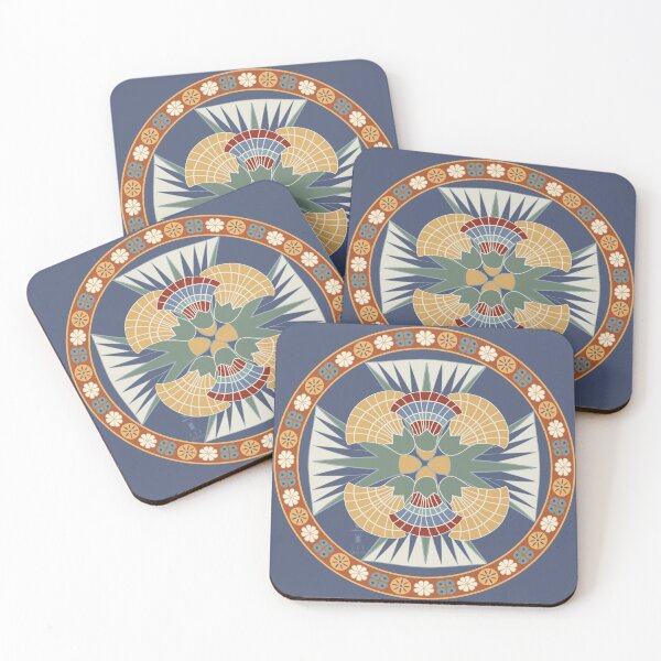Item preview, Classic ancient Egyptian Lotus frieze designed and sold by Aakheperure.