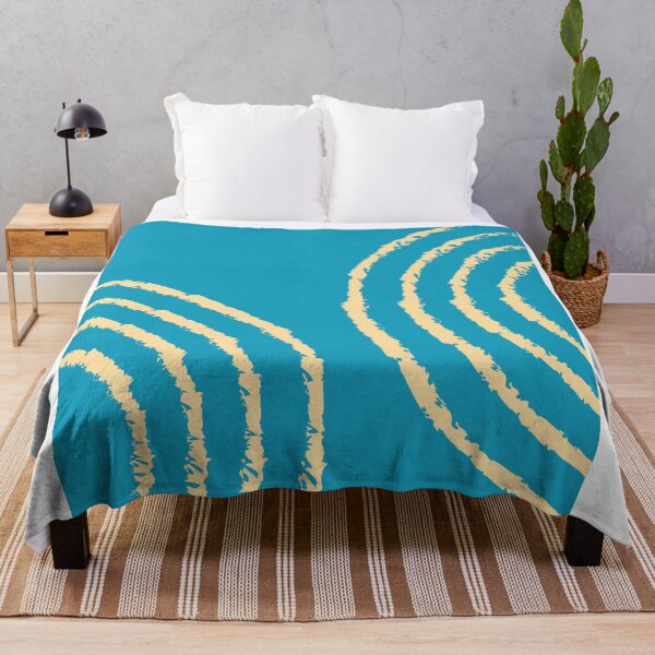 Item preview, Ripples 02 - Modern, Minimal, Contemporary Abstract Art - Blue designed and sold by Studio Grafiikka.