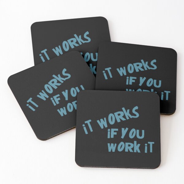 Item preview, It Works if you Work it designed and sold by SunPalmDesign.