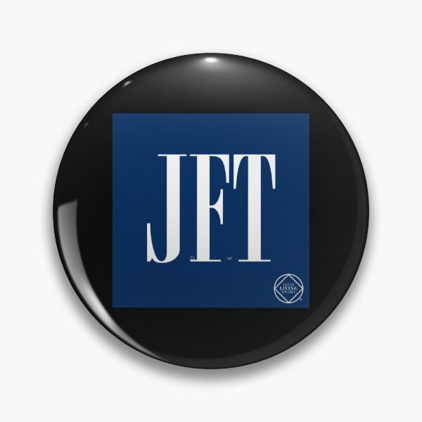 Item preview, JFT Just For Today Narcotics Anonymous Recovery Quote  designed and sold by SunPalmDesign.