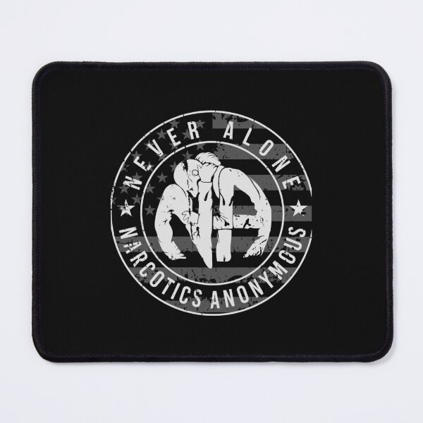 Item preview, Never Alone Narcotics Anonymous Vintage American Flag designed and sold by SunPalmDesign.