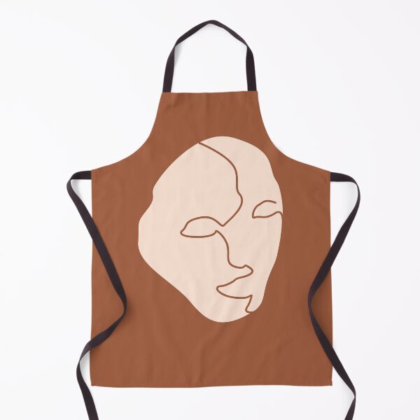 Item preview, Abandoned Portrait - Minimal, Contemporary Brown Abstract 01 designed and sold by Studio Grafiikka.