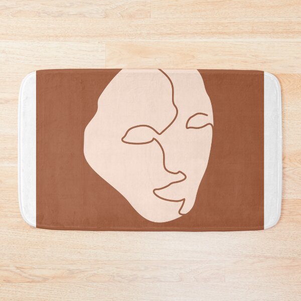 Item preview, Abandoned Portrait - Minimal, Contemporary Brown Abstract 01 designed and sold by Studio Grafiikka.
