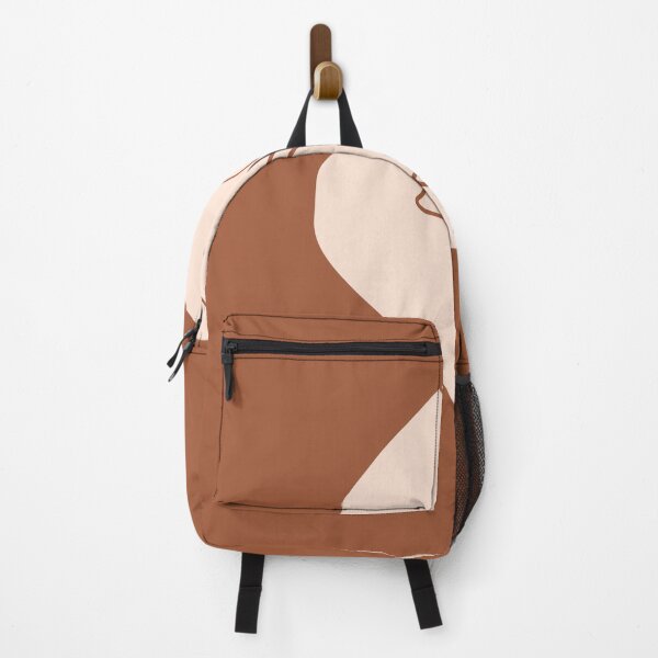 Item preview, Abandoned Portrait - Minimal, Contemporary Brown Abstract 01 designed and sold by Studio Grafiikka.