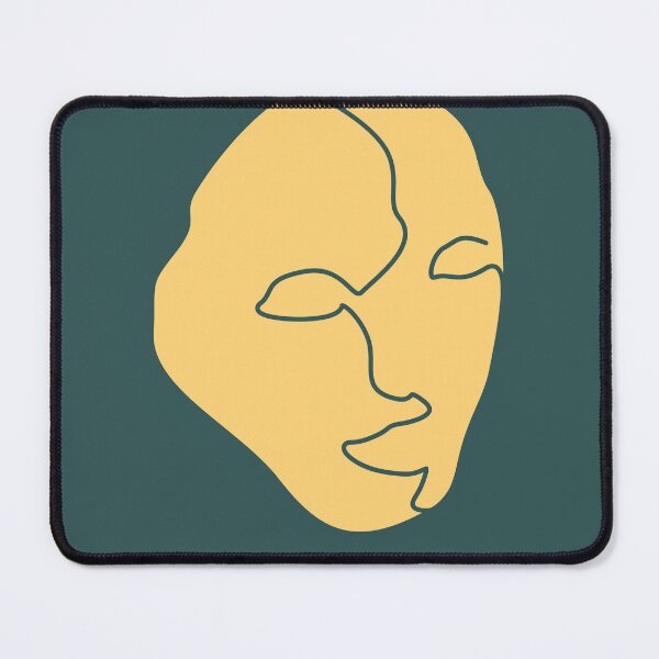 Item preview, Abandoned Portrait - Minimal, Contemporary Blue Abstract 02 designed and sold by Studio Grafiikka.