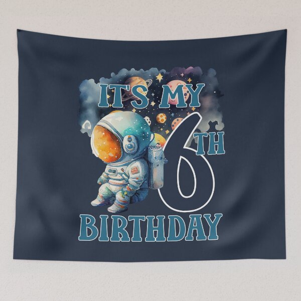 Artikelvorschau, Es ist mein 6. Geburtstag entworfen und verkauft von giftfromheart.