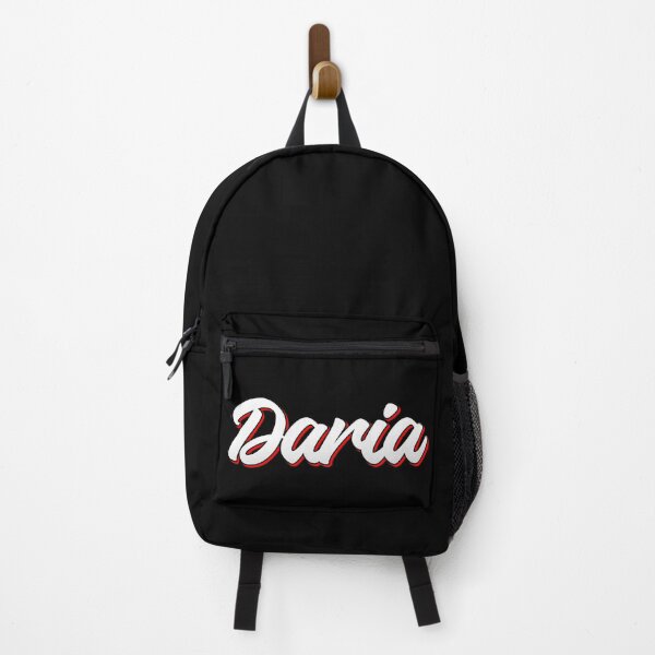 Item preview, Retro Daria Name Label (Black) designed and sold by NafilNafiz.