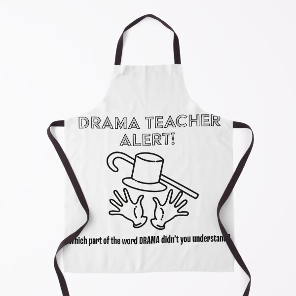Item preview, Drama Teacher Alert! designed and sold by SkipAndSkop.