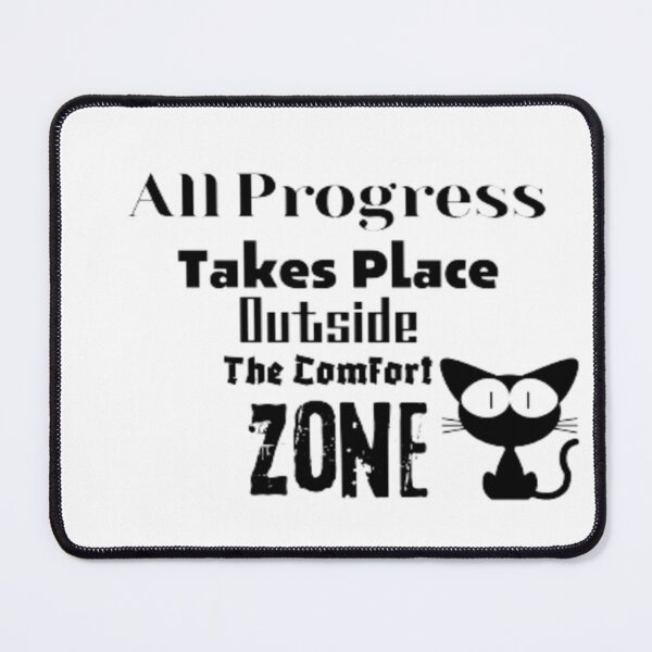 Item preview, Out of the comfort zone - black cat  designed and sold by AnimalWorldArtt.