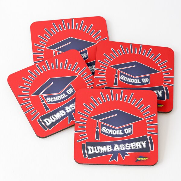Item preview, School of DumbA**ery - Studio ShowBiz designed and sold by Studio ShowBiz.