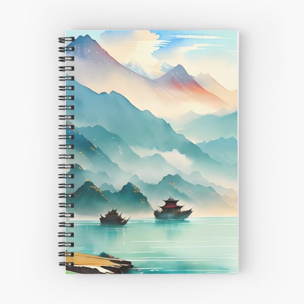Artikelvorschau, Aquarellsee - Chinesische Malerei entworfen und verkauft von joejiing.