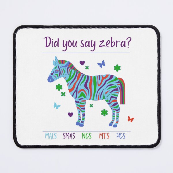 Item preview, Did you say Zebra? (MALS, SMAS, NCS, MTS and PCS) designed and sold by MALSFoundation.