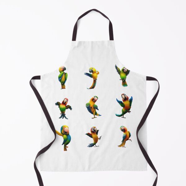 Item preview, Tropical Parrot Kaleidoscope Multicolor Extravaganza designed and sold by Pixel4Art.
