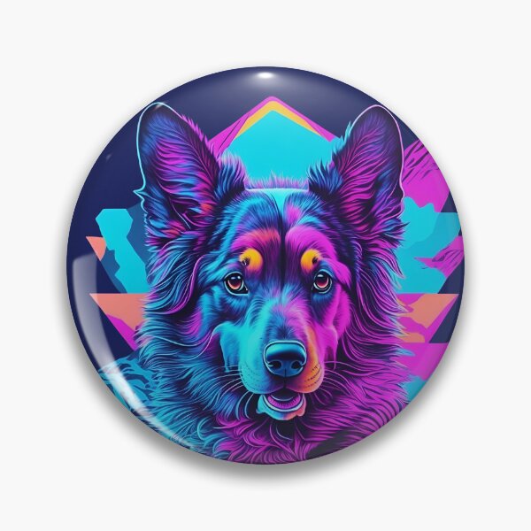 Item preview, Synthwave Dog designed and sold by Pride-Casuals.