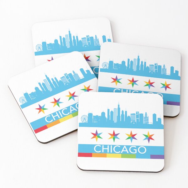 Item preview, Chicago Pride Flag designed and sold by Highway24.
