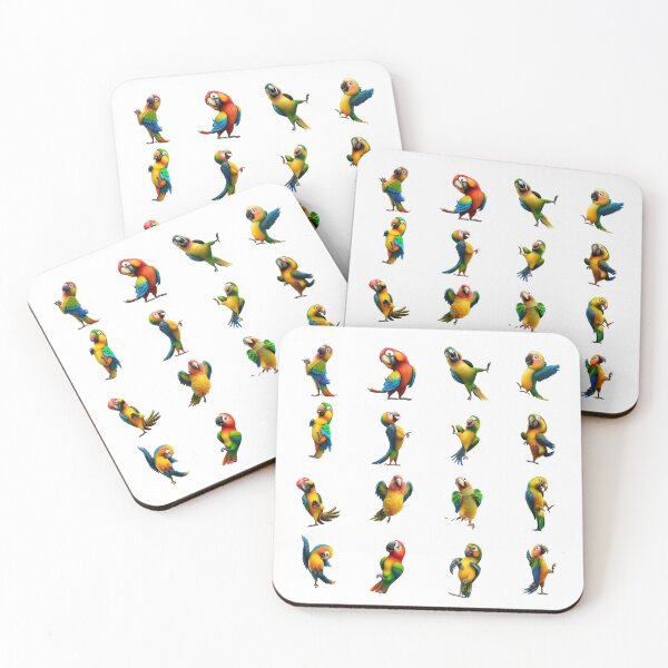 Item preview, Avian Parrot Color Burst designed and sold by Pixel4Art.