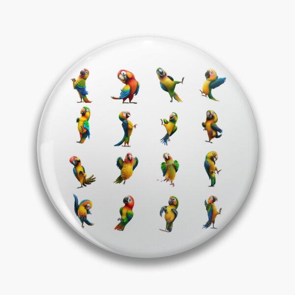 Item preview, Avian Parrot Color Burst designed and sold by Pixel4Art.
