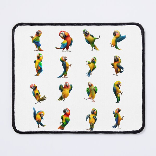 Item preview, Avian Parrot Color Burst designed and sold by Pixel4Art.