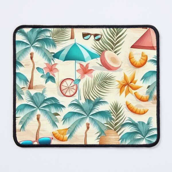 Item preview, Summer Beach Flat summer pattern resort designed and sold by LUEE-Design.
