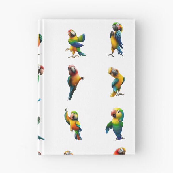 Item preview, Radiant Parrot Symphony Multicolor designed and sold by Pixel4Art.