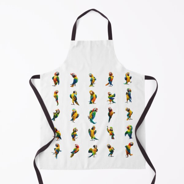 Item preview, Radiant Parrot Symphony Multicolor designed and sold by Pixel4Art.