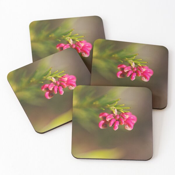 Item preview, Hot Pink Grevillea Flower Buds designed and sold by Joy Watson - Natural Light Photography .