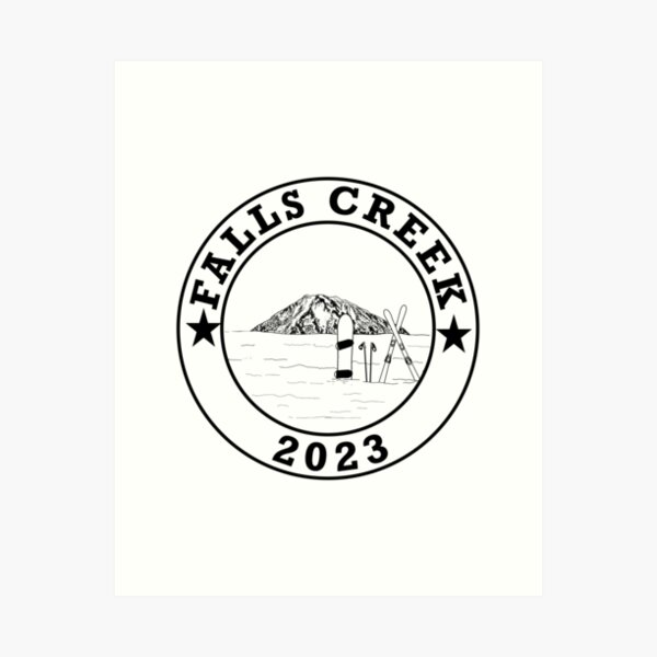 Item preview, Falls Creek Snow Ski and Board 2023 designed and sold by ClaireBillson.